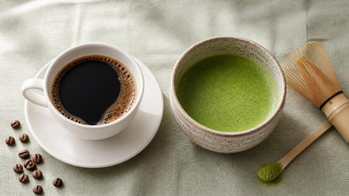 Coffee vs. Matcha: Caffeine High and the Crash