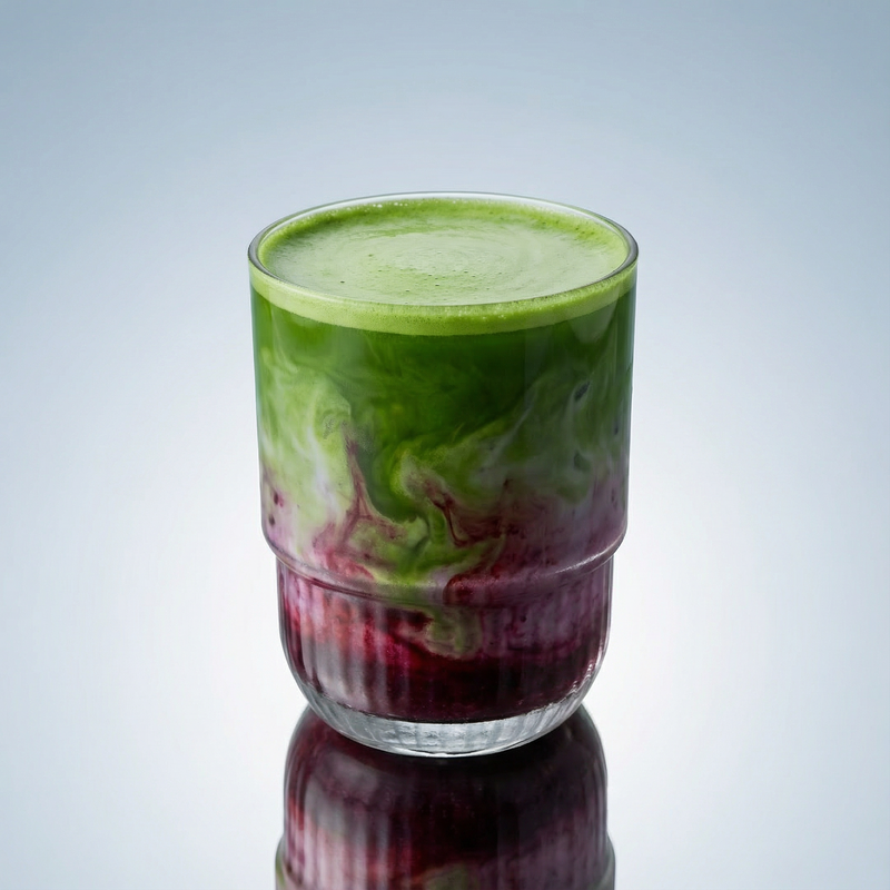 Blueberry Thyme Matcha Infusion