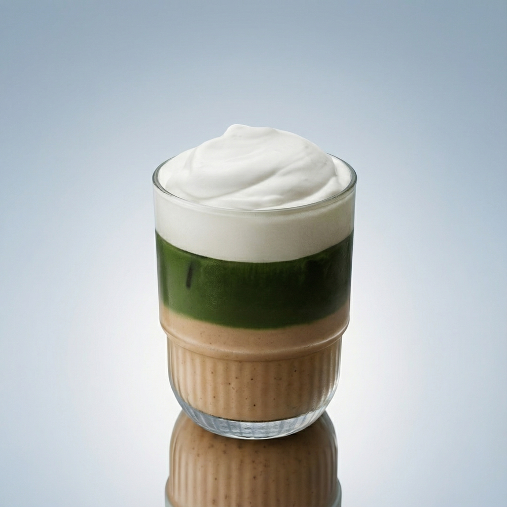 Carrot Cake Matcha Latte