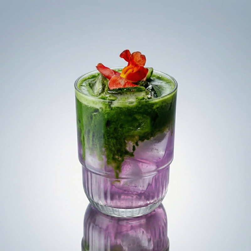Lavender Matcha Tonic
