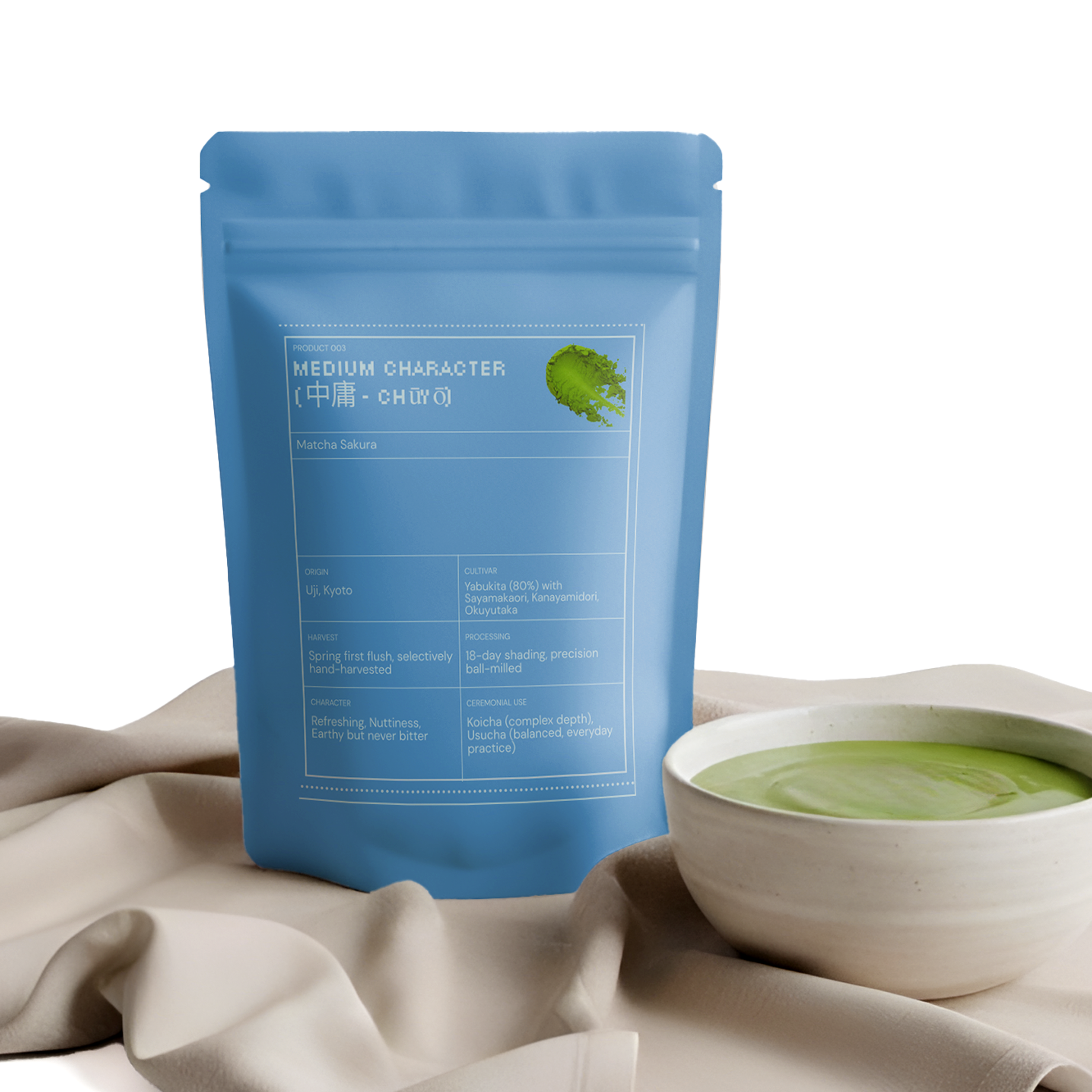 Yuzen Matcha Atsumi Packaging