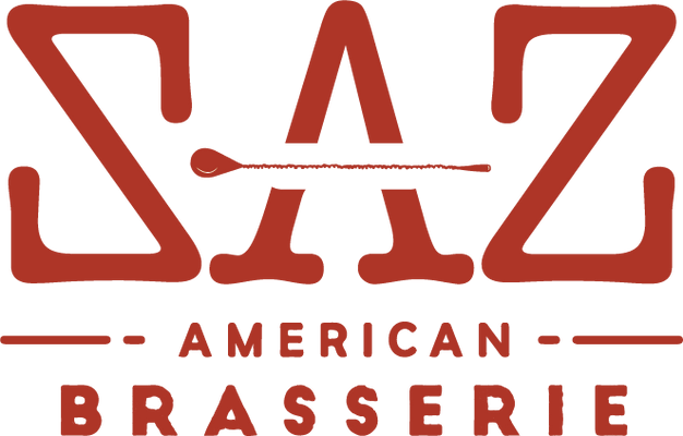 Saz American Brasserie logo
