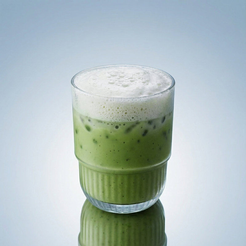 Salted Honey Foam Matcha